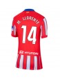 Atletico Madrid Marcos Llorente #14 Domácí Dres pro Dámské 2024-25 Krátký Rukáv